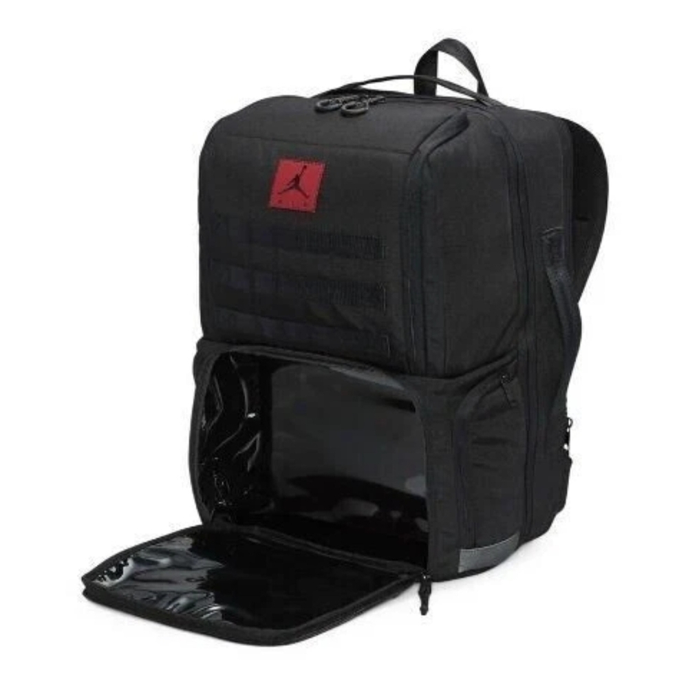 Jordan Black and Red Backpack